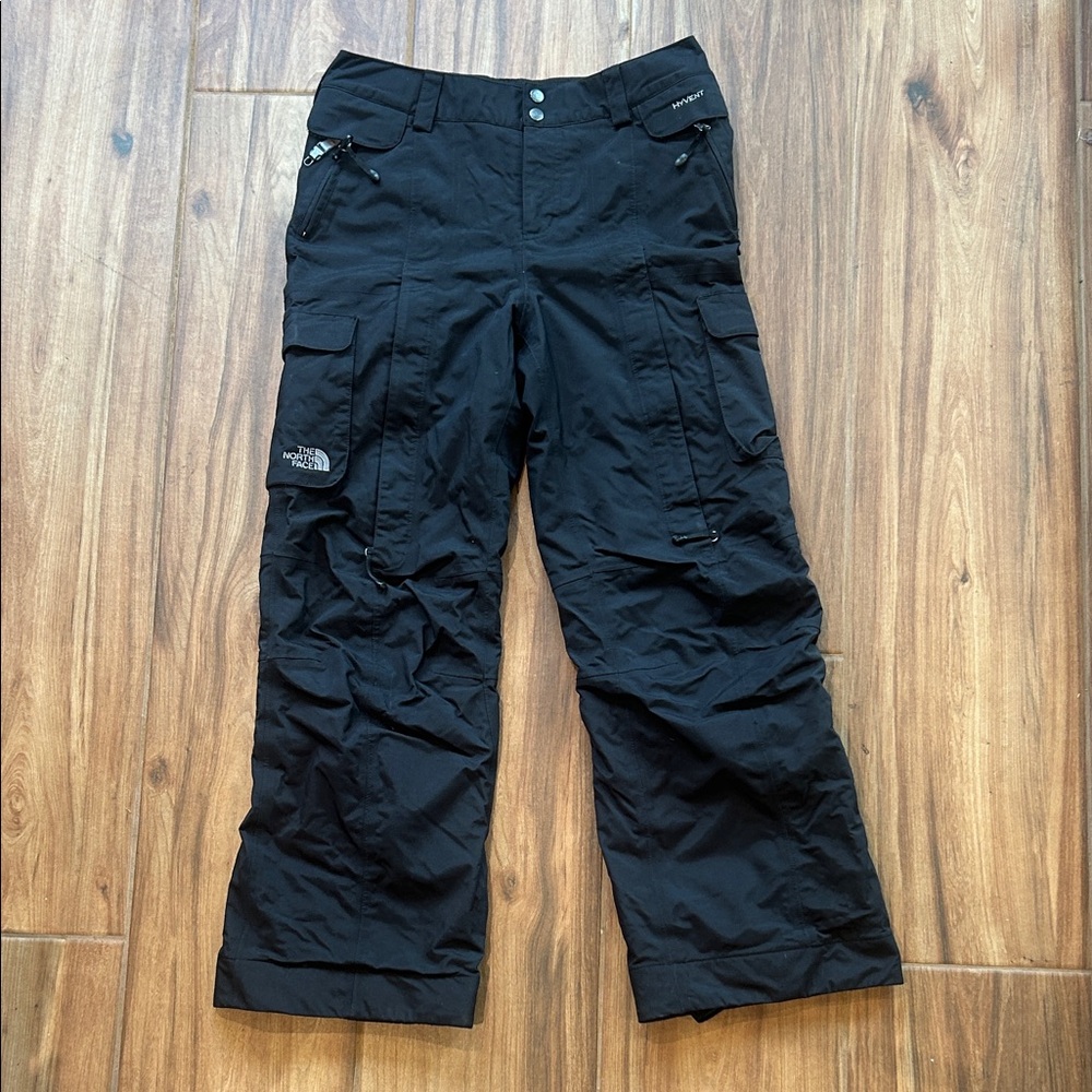 The North Face Prodigy Snow Pants Women’s Black Insulated HyVent Waterproof